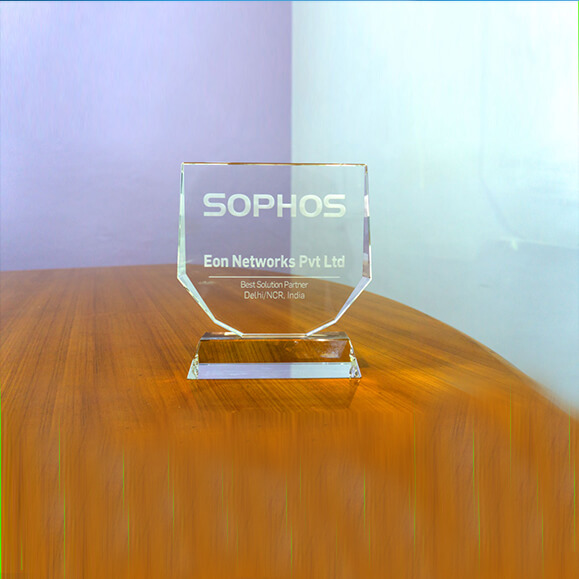 SOPHOS – Best Solutions Partner Delhi NCR Award – EON Network